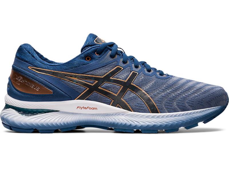 Asics GEL-NIMBUS 22 Løbesko Herre - Blå - SKU.39562603